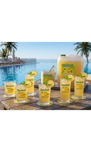 çardak konsantre meyve aromalı içecek 1+5 limonata 5 kg 2 adet