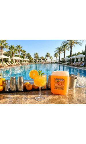 çardak konsantre meyve aromalı içecek 1+5 portakal 5 lt 2 adet