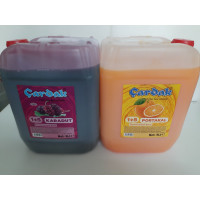çardak konsantre meyve aromalı içecek 1+5 portakal ve karadut 5 lt