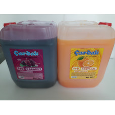 çardak konsantre meyve aromalı içecek 1+5 portakal ve karadut 5 lt