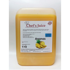 Chef's Juice Konsantre Meyve Aromalı Şurup 1+9 ANANAS 5 lt