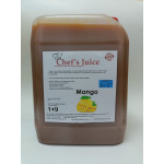 chef's juice konsantre meyve aromalı şurup 1+9 mango 5 lt