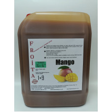 froita konsantre meyve aromalı şurup 1+9 mango 5 lt