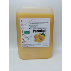 froita konsantre meyve aromalı şurup 1+9 portakal 5 lt