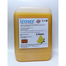 iroser konsantre meyve aromalı şurup 1+9 limon 5 lt