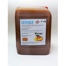 iroser konsantre meyve aromalı şurup 1+9 mango 5 lt
