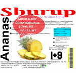 Shurup Konsantre Meyve Aromalı İçecek    5 lt Ananas    1+9