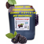 Shurup Konsantre Meyve Aromalı İçecek 2 'Li Karadut + karadut 5,7 kg  1+9