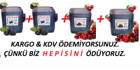 Shurup Konsantre Meyve Aromalı İçecek  2 Adet  Karadut  +  2 Adet Vişne  5,7 kg  1+9