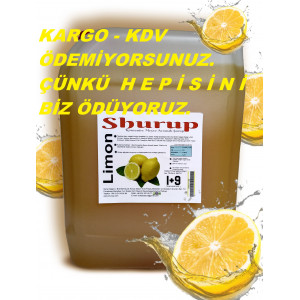 Shurup  Konsantre Meyve Aromalı İçecek  5,7 kg   Limon  1+9