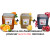 Shurup Konsantre Meyve Aromalı İçecek  3 ' Lü Portakal + Limon + Nar 5,7 kg  1+9