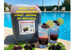 Shurup Konsantre Meyve Aromalı İçecek 2 'Li Karadut + karadut 5,7 kg  1+9 